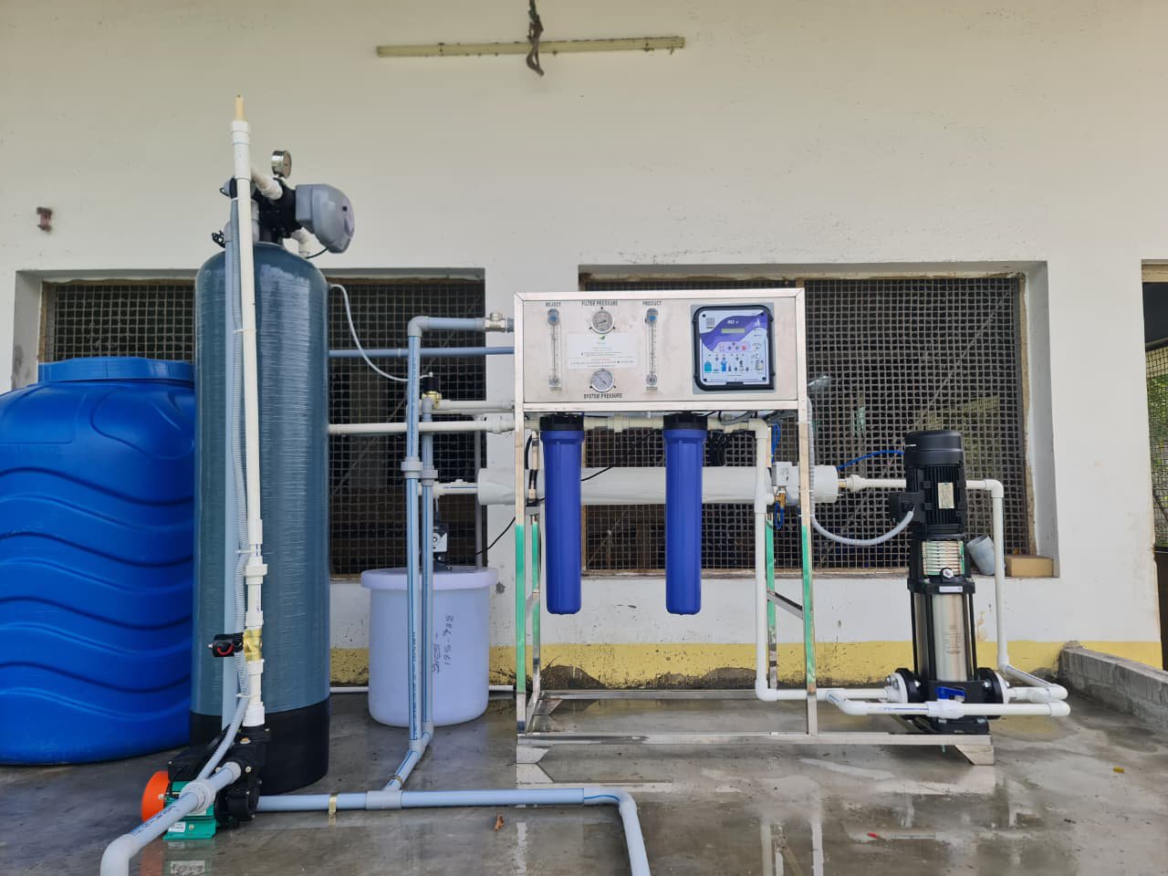 Home Care RO Plant installation